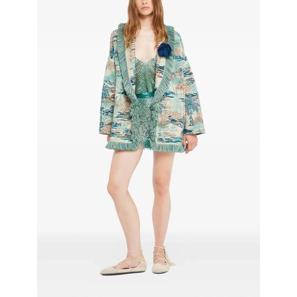 Alanui Women `Lost In Paradise` Cardigan - Picture 2 of 5